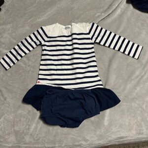 Ralph Lauren Navy Dress 24 months NWOT